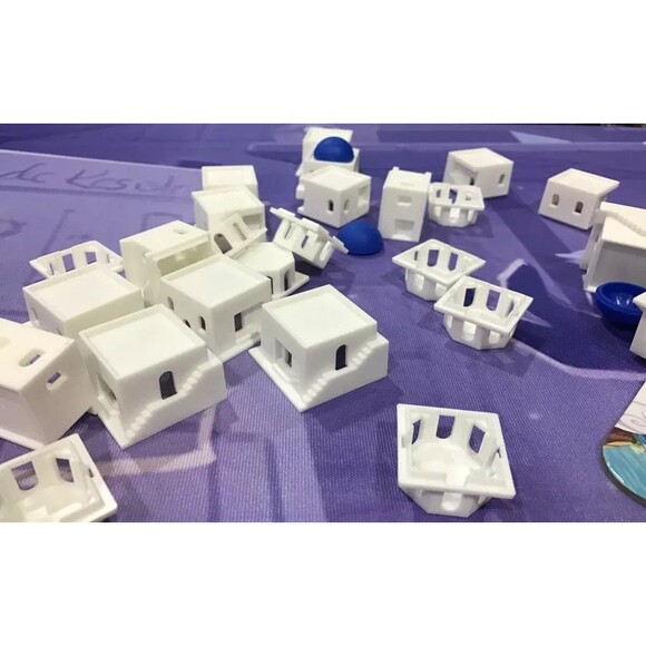 Spin Master 2016 SANTORINI-Strategy Based Board Game 100% COMPLETE - Picture 3 of 4